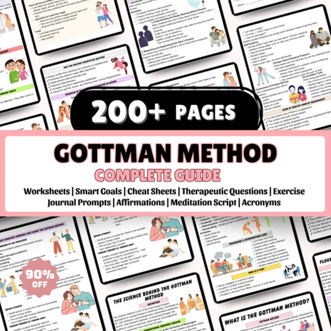 Gottman Method Complete Guide, Communication Tools For Couples And Relationships