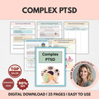 Complex PTSD Workbook, Complex Trauma Healing & Recovery, Instant Download