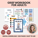 Grief & Loss Bundle, 200+ Pages, Healing Resources