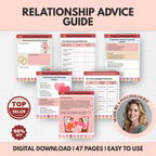 Relationship Workbook For Couples, Communication And Marriage Growth Guide