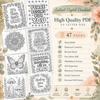 Mental Health Coloring Book, Motivational Pages For Emotional Wellness