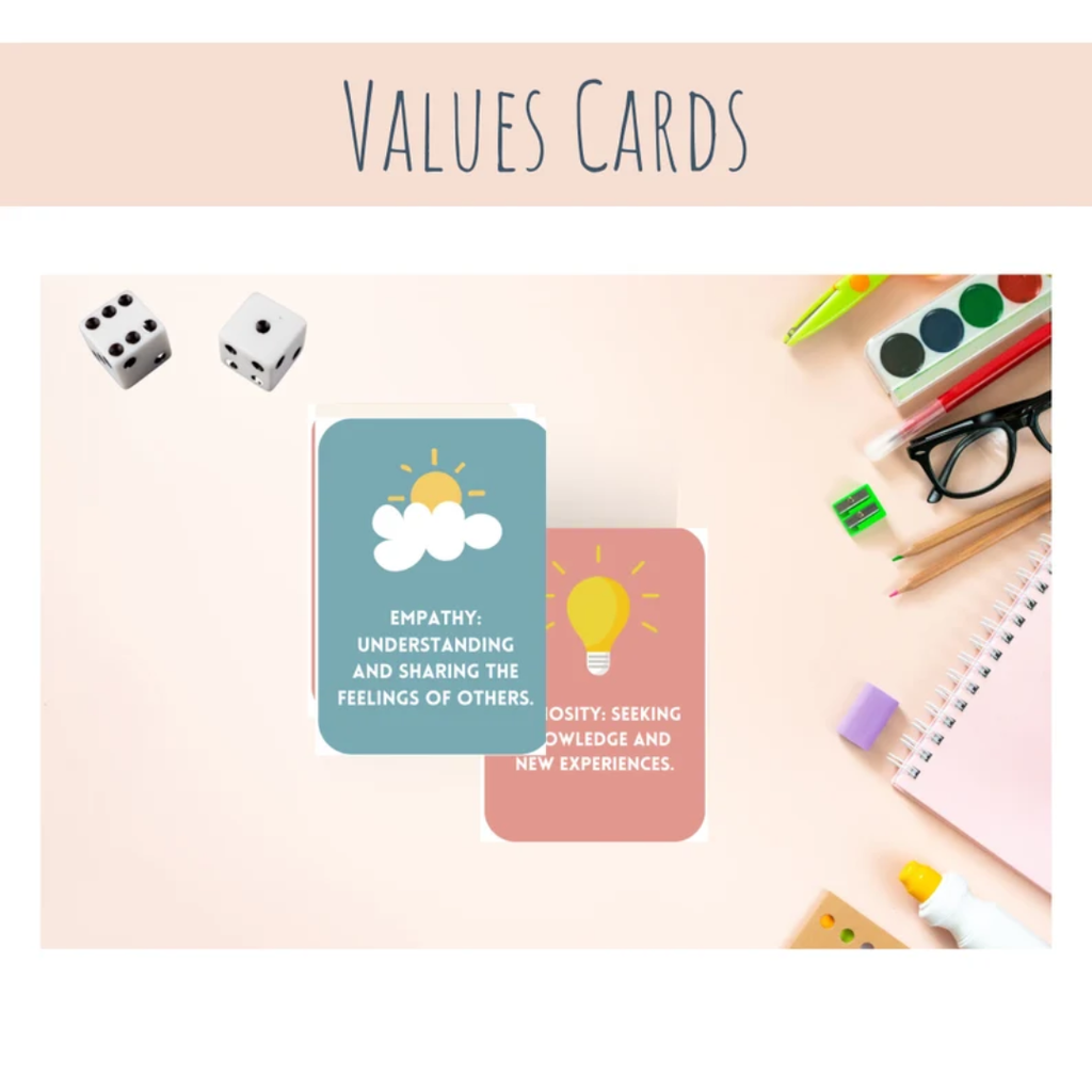 ACT Value Cards, Printable Values Exploration For Therapy And Growth