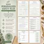 Grief Toolkit Workbook, Therapeutic Worksheets For Processing Loss