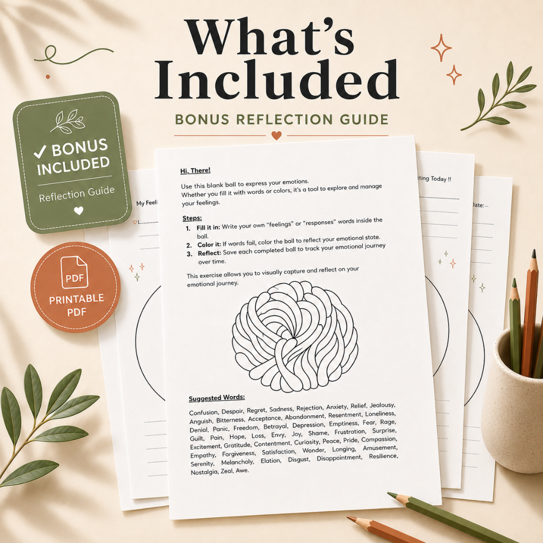 Untangle Emotions, Mental Health & Self Regulation Activities, 50+ Pages, Instant Download