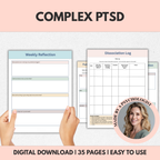 Complex PTSD Workbook, Complex Trauma Healing & Recovery, Instant Download