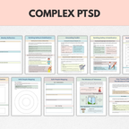 Complex PTSD Workbook, Complex Trauma Healing & Recovery, Instant Download