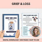 Grief & Loss Bundle, 200+ Pages, Healing Resources
