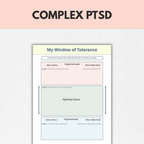 Complex PTSD Workbook, Complex Trauma Healing & Recovery, Instant Download