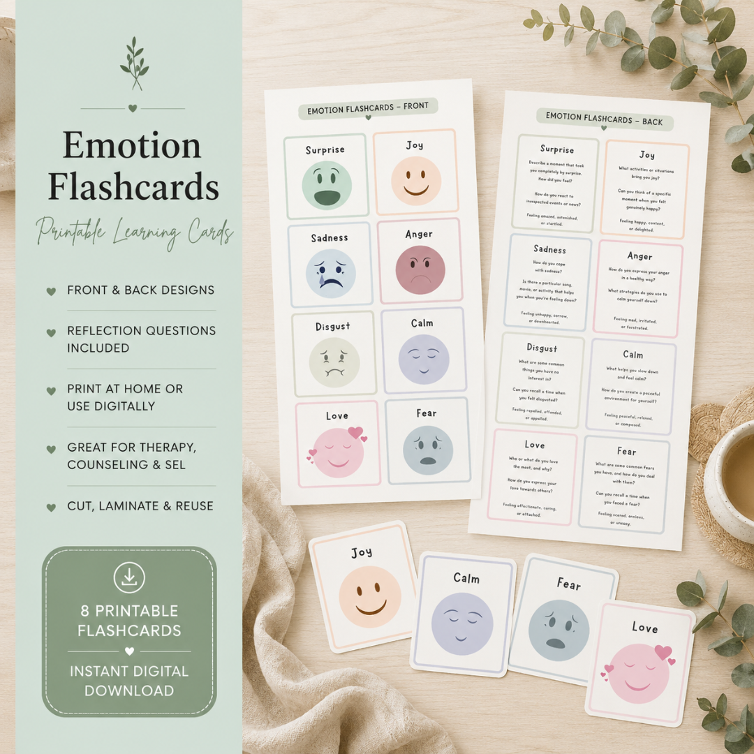 Grief Toolkit Workbook, Therapeutic Worksheets For Processing Loss