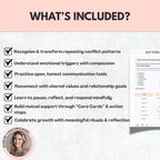 Relationship Workbook For Couples, Communication And Marriage Growth Guide