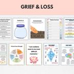 Grief & Loss Bundle, 200+ Pages, Healing Resources