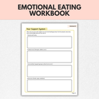 Emotional Eating Workbook, End Cravings With Mind Body Tools