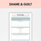 Shame and Guilt Therapy Workbook, Self-Esteem & Inner Critic Healing, Instant Download
