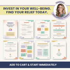 Nervous System Regulation Workbook, Somatic Exercises For Anxiety Relief